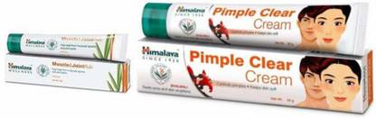 HIMALAYA Pimple clear and Muscle & joint Rub Cream(Pack of 8)