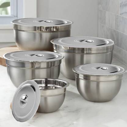 TALUKA Stainless Steel Mixing Bowl T-SSMIXBWL5P_N1