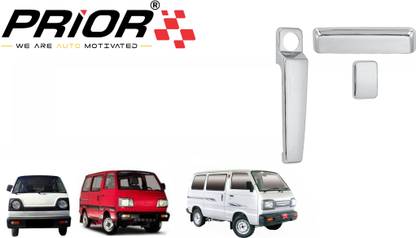 Prior Chrome Door Handle Chrome Cover/Catch Cover for Maruti Omni 1998-2019 Model (set of 6 pcs.) (T-1,2,3) Car Grab Handle Cover
