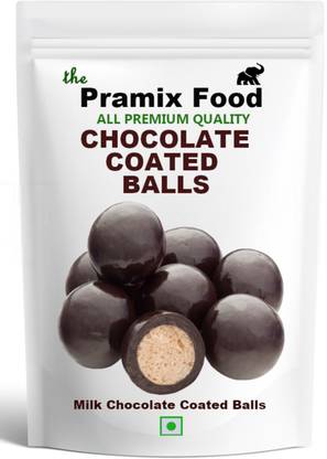 Pramix Dark Chocolate Malted Milk Truffles / Chocolate Ball 400 gm Truffles
