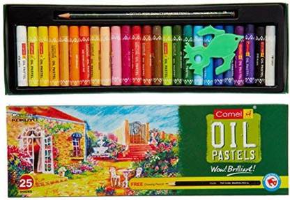 Camlin OIL PASTEL 25-SHADES