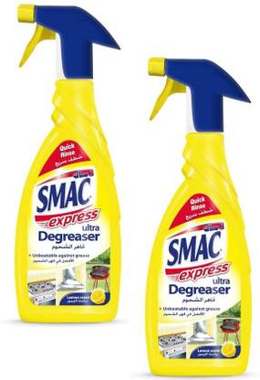 Smac Express Multi Degreaser- Lemon Scent-650 ml (Imported) (Pack of 2) Degreasing Spray