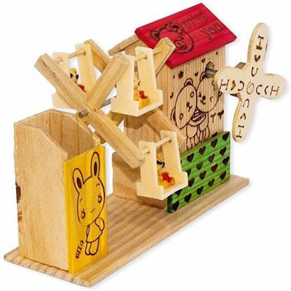The Modern Gallery 1 Compartments Wood Pen stand