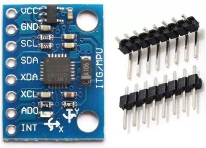 SPECTRACORE Axis Accelerometer Gyroscope Module 6 DOF 6-axis Accelerometer Gyroscope Sensor Module 16 Bit AD Converter Electronic Components Electronic Hobby Kit