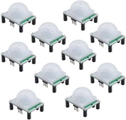Scriptronics HC-SR501 Pyroelectric PIR Motion Sensor Modules for Microcontrollers PACK OF 10 Electronic Components Electronic Hobby Kit