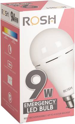 Rosh Bulb9W_3000 4 hrs Bulb Emergency Light