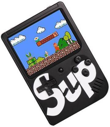 Worricow LCD Screen SUP Port Video Game With Battery Handheld Console 8 GB with Super Mario, Dr Mario, Turtles, FIFA14, And other 400 Games