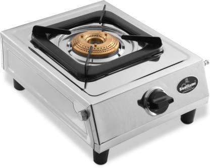 Sunflame LPG STOVE SINGLE BURNER DLX Stainless Steel Manual Gas Stove