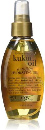 ogx Anti-frizz Hydrating Kukui Oil, Hydrate Plus Defrizz - 118ml
