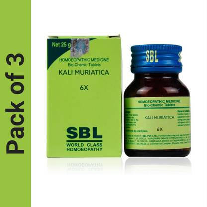 SBL Kali Muriaticum 6X Tablets