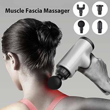 MWS My Wholesale Store Fascial Gun Body Massage Gun Tool for Pain Relief Unisex Massager for Men Women Body Massage Gun | Gun Massager Tool for Pain Relief Massager