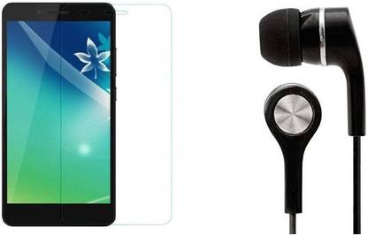 HIGHKY Screen Protector Accessory Combo for Lava Flair S1