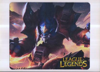 Capital League Of Legends Gaming Design Creative High-Premium Qulity Mouse pad Non Slip Base Mousepad