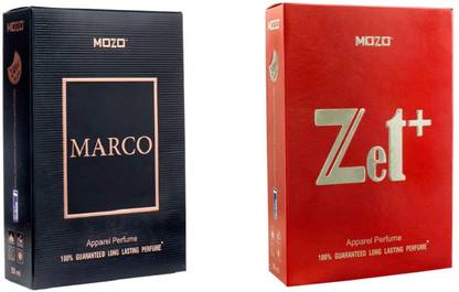 Mozo Macro Apparel Perfume (50 ML) & Zet+ Apparel Perfume - 50 ML - Pack Of 2 Perfume  -  100 ml