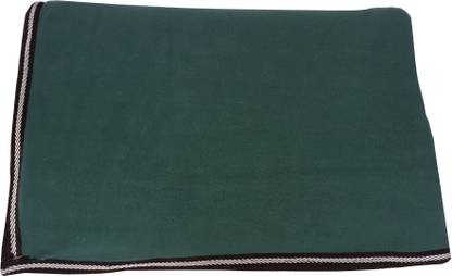 Ayra pet care Blk-Q-green-m Dog, Cat Blanket