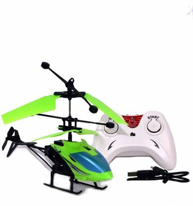 Jay Shree Gopal Flight Electronic Radio RC Remote Control Toy Charging Helicopter Toys with 3D Light Toys for Boys Kids