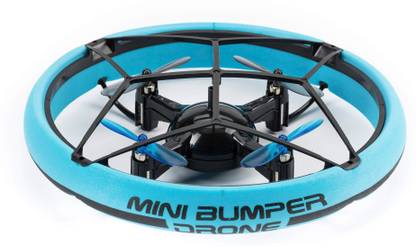 Silverlit Flybotic Bumper Drone Mini (4 Channel Control + 6 Axis Gyro) . Blue