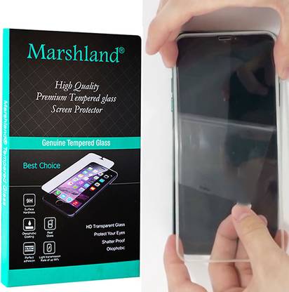 MARSHLAND Tempered Glass Guard for 3D tempered glass, 3D Luminous Tempered, Edge to Edge Full Coverage, Anti Bubble Free, Anti Scratch, 9H Hardness, Compatible For Apple Iphone x, Iphone XS , Iphone 11pro