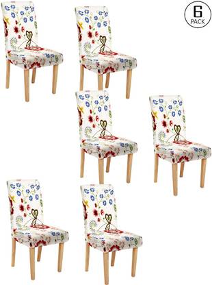 Cortina Polyester Floral 1 Seater Chair Cover
