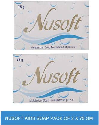 Nusoft Kids Soap pack of 2 x 75 gm