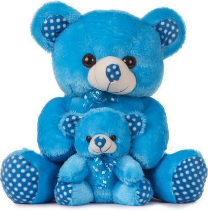 Happychild Mother And Baby Teddy Bear I Love You Jumbo For Some One Special 37 9 Cm Sky Blue 37 9 Cm Sky Blue 37 9 Cm Mother And Baby Teddy Bear