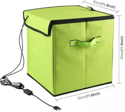 HIMANK HEALTH CARE You We Protect Portable UVC Sterilization and Disinfection Box with Timer Option | Germicidal UVC Box | Kills 99.9% of Germs Viruses & Bacteria | Sterilize & Sanitize | Wide Application for Clothes/Shoes/Groceries/Cash/Documents/Files/Courier / Packets/Jewellery/Toys/Beauty Tools / Phone/ Mobiles / Masks etc | Big Box of 12 X 12 X 12 inces Box UV Sterilization Box UV Sterilization Box