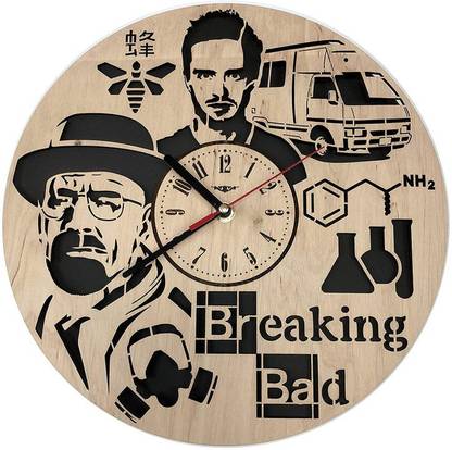 Nabster Analog 32 cm X 32 cm Wall Clock
