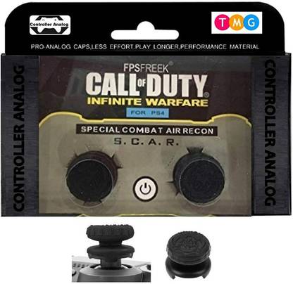 TMG CONTROLLER ANALOG FPS Extenders Thumbstick Call Of Duty Infinite warfare Thumb Grip for PS4, Grey (Play Station 4)  Joystick