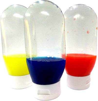 S Mark Containers Bottle for Shower Gel, Liquid Soap Pack Of 3 White (300 ml) 300 ml Bottle