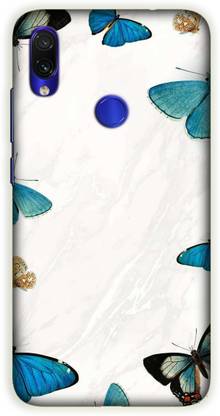 iprinto Back Cover for Mi Redmi Y3 Butter Fly Back Cover