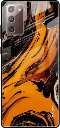 QRIOH Glass Back Cover for Samsung Galaxy Note 20