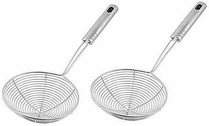 Aric aRIC Deep Fry/Mesh Strainer/Jhara/Puri Strainer Deep Frying Basket