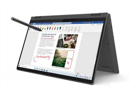 Lenovo Ideapad Flex 5 Intel Core i3 10th Gen 1005G1 - (8 GB/512 GB SSD/Windows 10 Home) 14IIL05 2 in 1 Laptop