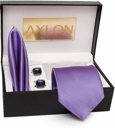 AXLON Satin Tie & Cufflink