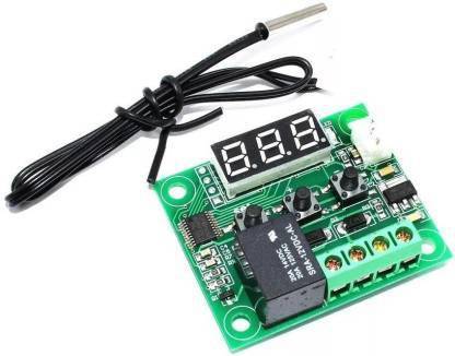 Stookin W1209 -50~100 digital temperature controller thermostat switch 12V with sensor DC 12V heat cool temp thermostat temperature controller Temperature Sensor and Controller Electronic Hobby Kit Electronic Components Electronic Hobby Kit