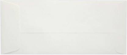 SRG White Rectangular Letter size Cheque, Post Envelopes Pack of 100 Envelopes