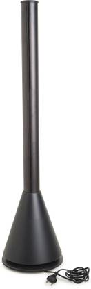 Carysil Tower Bladeless Fan 80° Oscillating Tower Fan with WiFi and App Control 9-Speed Quiet Bladeless Indoor Fan, 8 hr Timer, LED Display, Black, for Home Or Office (Color: Black) with 1 Year Warranty Remote Controlled Tower Fan