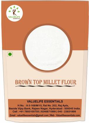 Value Life brown top millet flour 490g - millet flour - browntop millet flour- Andu Korrala pindi. 490g