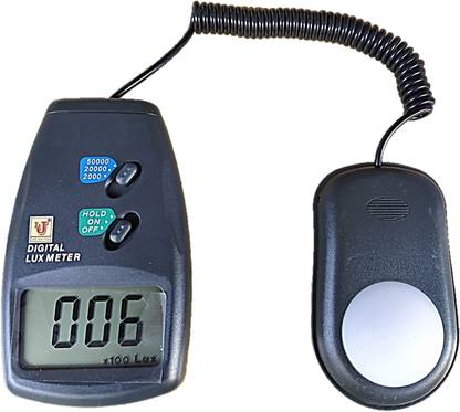 Lab Junction L-J-LX 1010 B Lux Meter,Digital Lux Meter,Range : 0 - 50,000 Lux. 3 ranges,LJ-LX 1010 B as per Quality Standards Light Meter