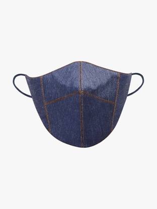 Masqed Men's Regular Reusable Face Mask (Sleek Look) - Anti dust / Anti pollution Washable Cloth Mask With Melt Blown Fabric Layer