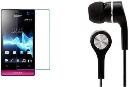 HIGHKY Screen Protector Accessory Combo for Sony Xperia miro