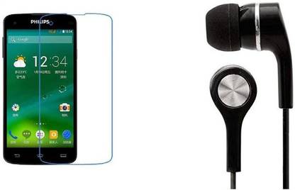HIGHKY Screen Protector Accessory Combo for Philips Xenium I908