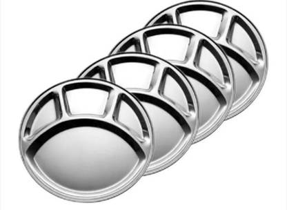 Tisha LANGAR BHOJAN THALI Sectioned Plate