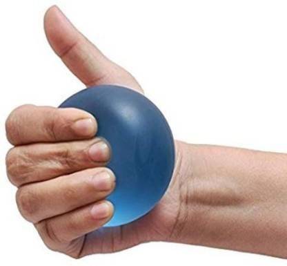 caretouch GEL EXERCISE BALL For hand & finger exercise(Blue-Hard) (Pack of 1) Wrist Support