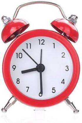 play run Analog Red Clock