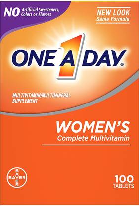 One A Day Women's Formula Multivitamin/Multimineral 100 Tablets
