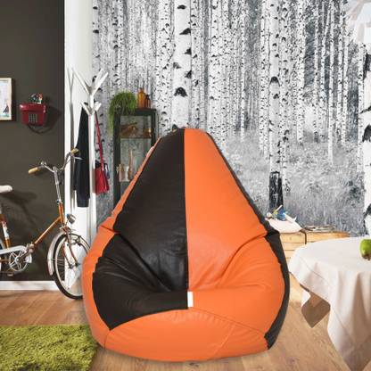 Flipkart Perfect Homes Studio XXL Classic Teardrop Bean Bag  With Bean Filling