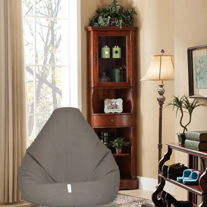 Flipkart Perfect Homes Studio XXL Artificial Leather Teardrop Bean Bag  With Bean Filling