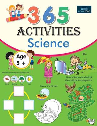 365 Activities Science Book -For Kids Age 5-7 Year Old (English)
