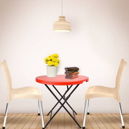 Supreme Plastic 2 Seater Dining Table, Two Seat Dining Table